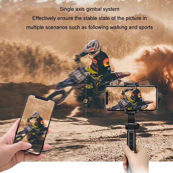 Multifunctional Mobile Phone Gimbal Stabilizer With Live Video And Selfie Stick Selfie Sticks
