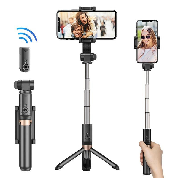 Multifunctional Mobile Phone Gimbal Stabilizer With Live Video And Selfie Stick Selfie Sticks