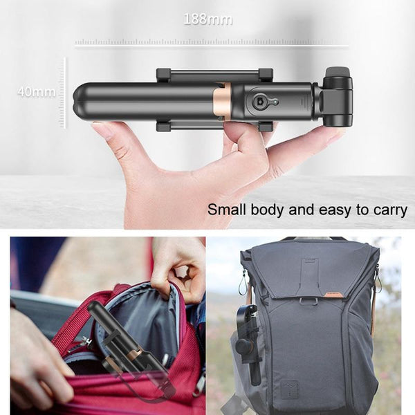 Multifunctional Mobile Phone Gimbal Stabilizer With Live Video And Selfie Stick Selfie Sticks