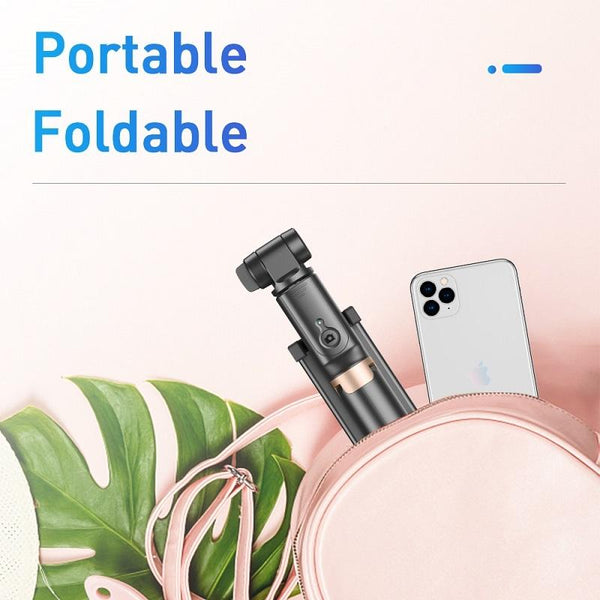 Multifunctional Mobile Phone Gimbal Stabilizer With Live Video And Selfie Stick Selfie Sticks