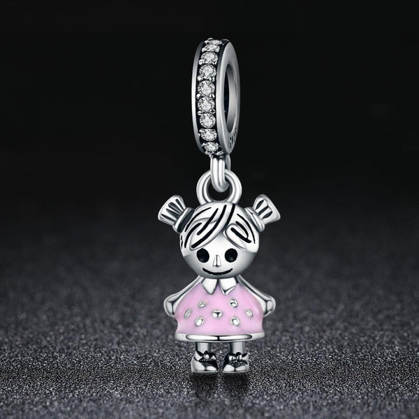 925 Sterling Silver Bead Bracelet / Necklace Accessory Charms & Pendants
