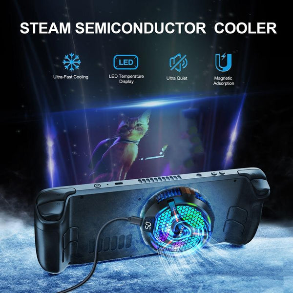 Steam Deck Oled With Digital Display And Metal Heat Sink Video Game Consoles