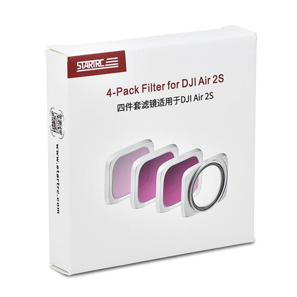 Drone Lens Filter Set For Dji Air 2S 4 In 1 Cpl Nd16 Nd32 Nd64 Camera Drone Accessories