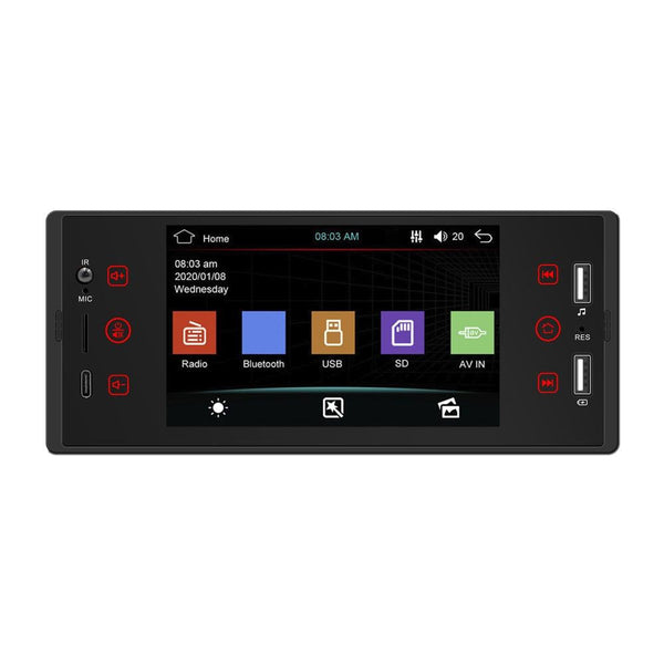 5 Inch Hd Touch Car Mp5 Player With Bluetooth Dual Usb Reversing Video Radio Other Car Video