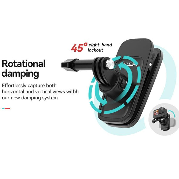 Universal Magnetic Backpack Mounting Bracket Quick Release For Audio And Video Use Other Camera & Photo Accs