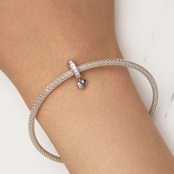 Gold & Heart Buckle Bead Parts Charms & Pendants