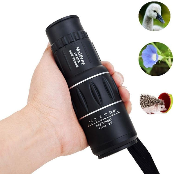52Mm Monocular Telescope For Low Light Night Vision Binoculars & Monoculars