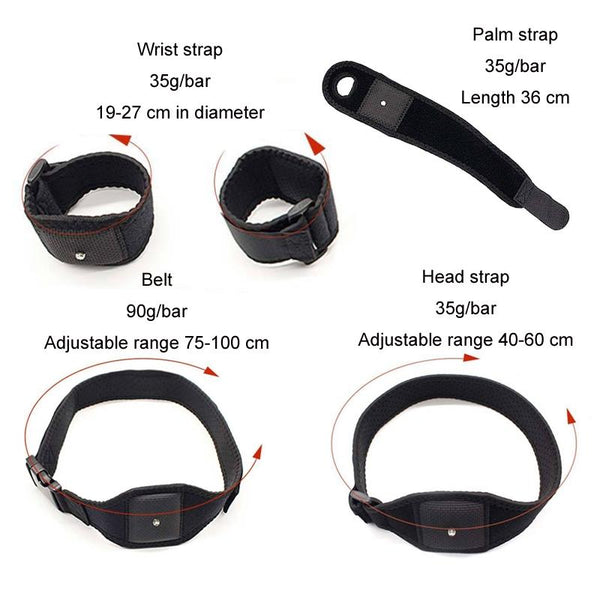 Vive Game Tracker Strap Set 2 Wristbands 1 Belt Controllers & Attachments
