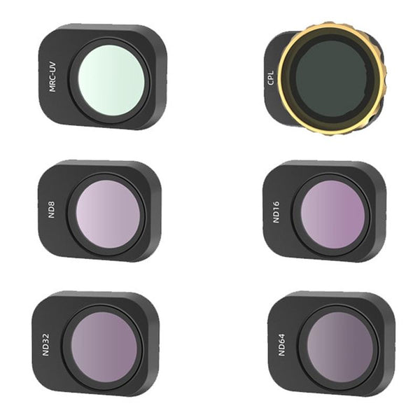 6 In 1 Mini Pro Camera Filters Uv Cpl Nd8 64 Camera Drone Accessories