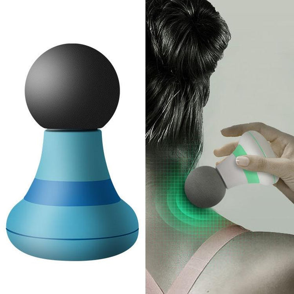 Enhanced Mini Fascia Device Whole Body Muscle Massage Blue Massagers