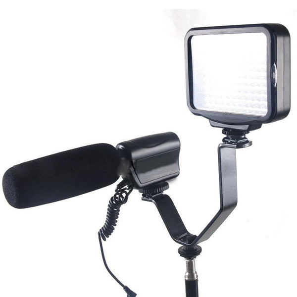 Triple Shoe V Bracket 12.5 Cm Black Other Camera & Photo Accs