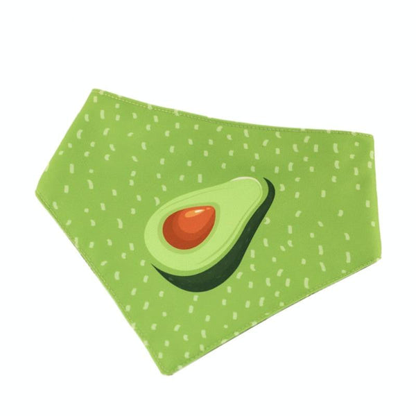 Refreshing Avocado Pet Scarf Three Layer Thickened Waterproof Saliva Towel Size Xl Dog Clothing & Shoes