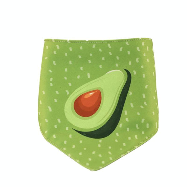 Refreshing Avocado Pet Scarf Three Layer Thickened Waterproof Saliva Towel Size Xl Dog Clothing & Shoes