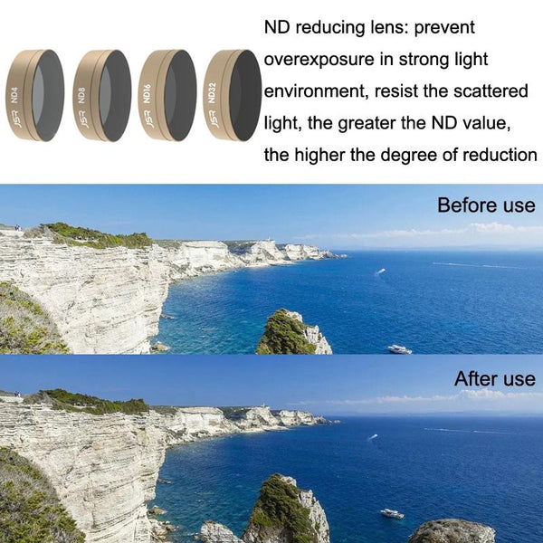 Nd32 Filter For Dji Action Camera Motion Style Camera Drone Accessories