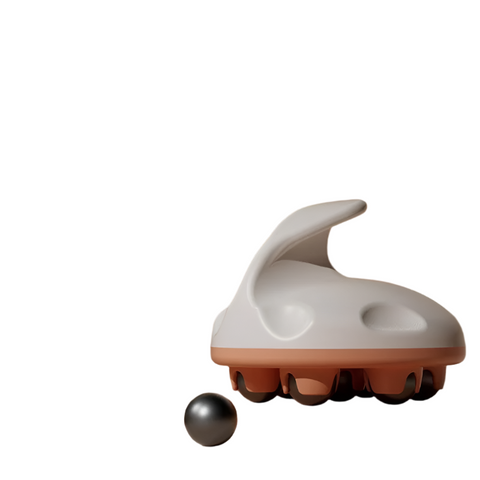 Orange Calf Muscle Relaxation Abdominal Ball Meridian Massager Mag Netic For Optimal Relief Massagers