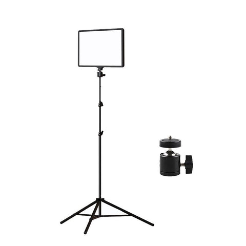 10 Three Colour Temperature Flat Panel Live Fill Light With 2.1M Bracket Other Lighting & Studio