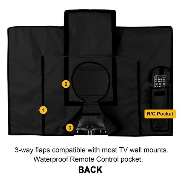1 Sets Of Universal Outdoor Tv Cover 46 48 Inch Waterproof And Dustproof Television Covers