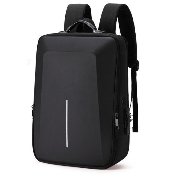 Anti Theft Hard Shell Backpack For Men Black Bags