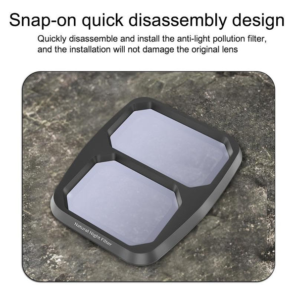 Versatile 4 In 1 Lens Filter For Dji Air 3 Drone 6 Nd8/16/32/64 Uv Cpl Camera Drone Accessories