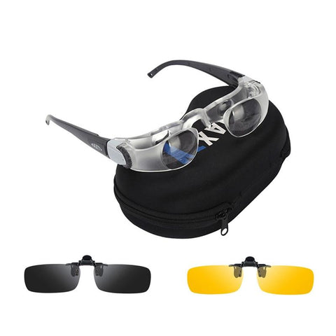 Focus Fishing Telescope With Clip Presbyopia & Yellow / Gray Telescopes