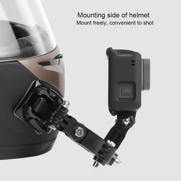Multi Joint Arm Mount Set For Cycling Helmets Compatible With Dji Action Gopro And Other Cameras Bike Camera Holders Mounts