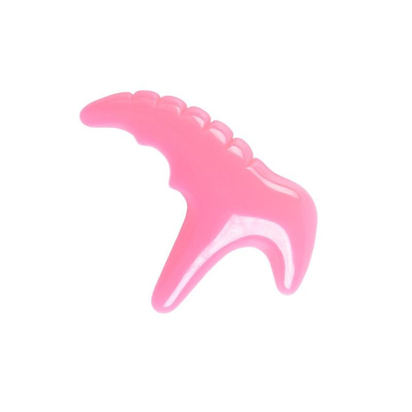 Resin Pink Silicone Thumb Massager For Muscle Relaxation And Fascia Massagers
