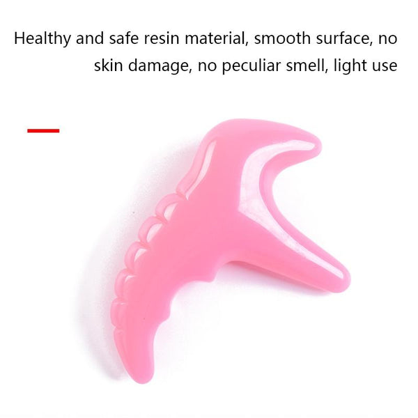 Resin Pink Silicone Thumb Massager For Muscle Relaxation And Fascia Massagers
