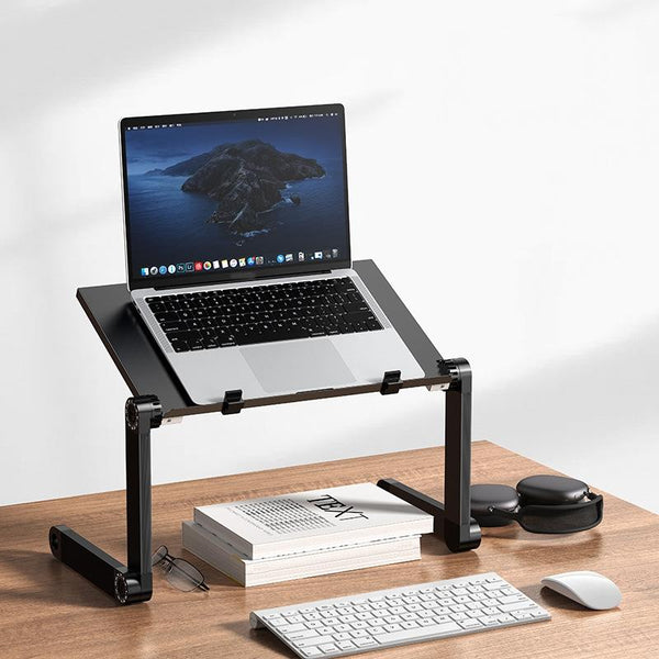 Folding Laptop Desk With Height And Storage Laptop Desks