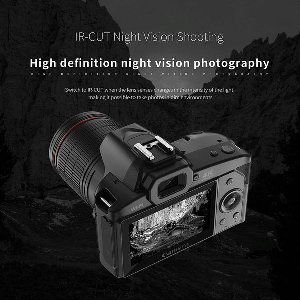 Dual Camera Night Vision 64 Million Pixel High Definition Wifi Digital & Fill Light Digital Cameras