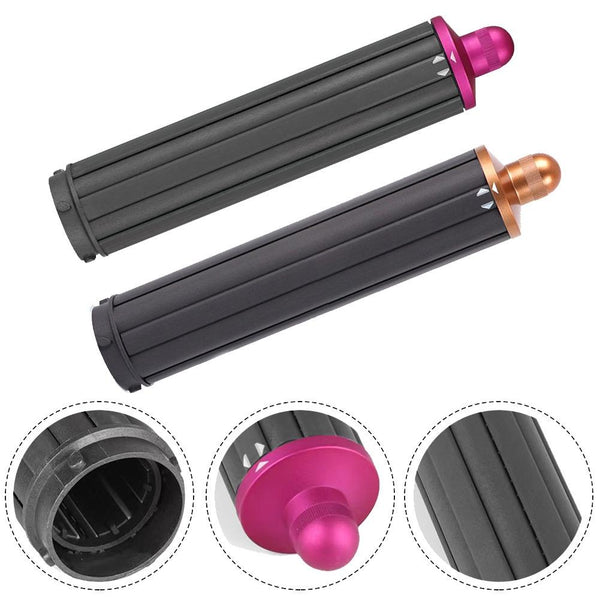 Upgraded Long Curling Barrels For Dyson Airwrap Hair Dryer With Nozzle And Adapter In Rose Red Hair Dryers