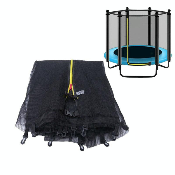 8Ft Trampoline Safety Net Fits 6 Poles 2.44M Diameter Trampolines
