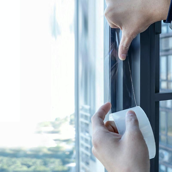 3 Piece Frame Gap Tape 5Cm X 3M Plastic Steel Other Window Accessories