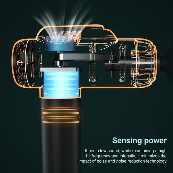 Flagship Upgrade 6 Gear Fascia Massage Gun For Muscle Relaxation Health And Beauty Massagers