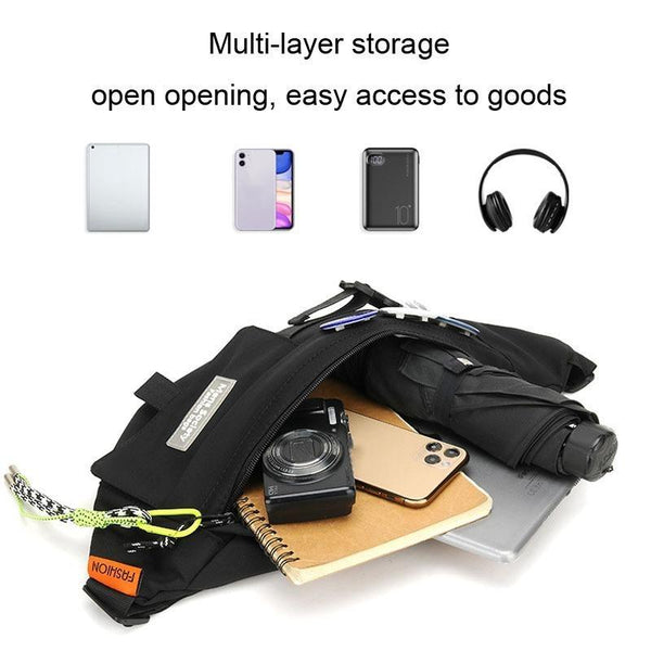 Chest Shoulder Messenger Bag Badge Blue Bags