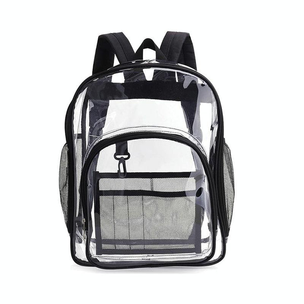 Waterproof Pvc Backpack For Students Compact And Durable Small Black Backpacks
