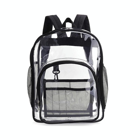 Waterproof Pvc Backpack For Students Compact And Durable Small Black Backpacks