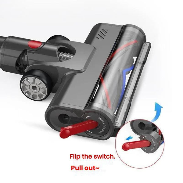 High Torque Floor Brush For V7 / V8 V10 V11 V15 Vacuums With Lighting Vacuum Cleaner Parts