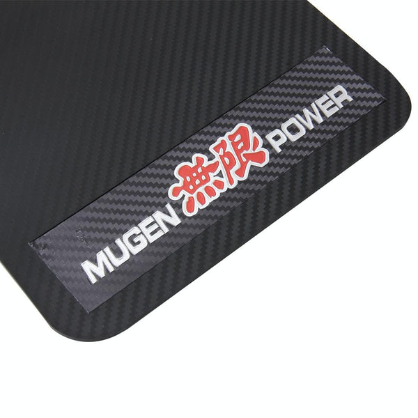 A Pair 3D Carbon Universal Racing Mudflaps Fender Guard Fenders & Mud Guards
