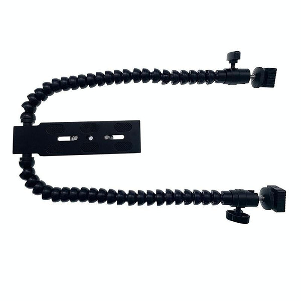 Dual Arm Flash Bracket Mount For Hot Shoe Flash Brackets