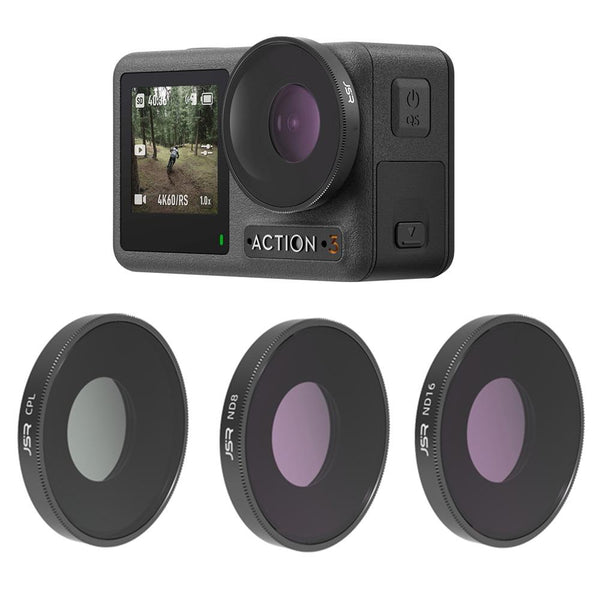 Nd8 And Nd16 Cpl Lens Filter For Dji Action 3 Camera Drone Accessories