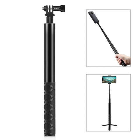 110Cm Metal Selfie Stick Monopod For Insta360 One Rs X2 X3 X4 Selfie Sticks