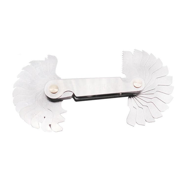 Stainless Steel Thread Gauge 52 Pcs Metric & British 60 / 55 Degrees Other Measuring & Layout Tools