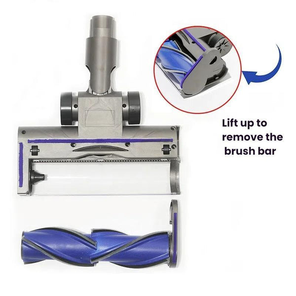 Anti Entanglement Brush Head For V7 / V8 V10 V11 V15 Vacuums Green Light Vacuum Cleaner Parts