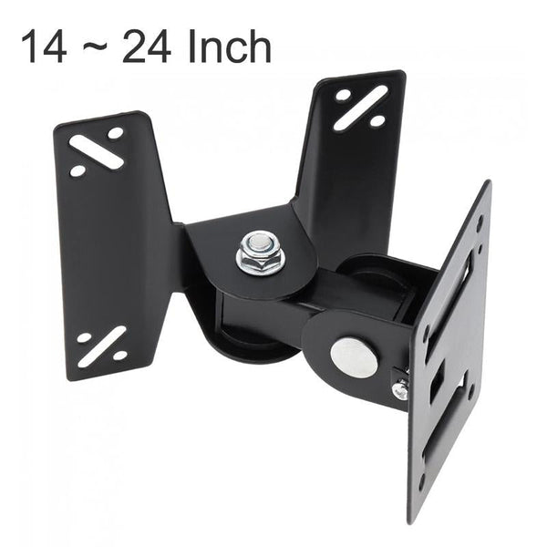 Universal 14 24 Tv Wall Mount Bracket 180 Degree Rotation Tv Stands & Mounts