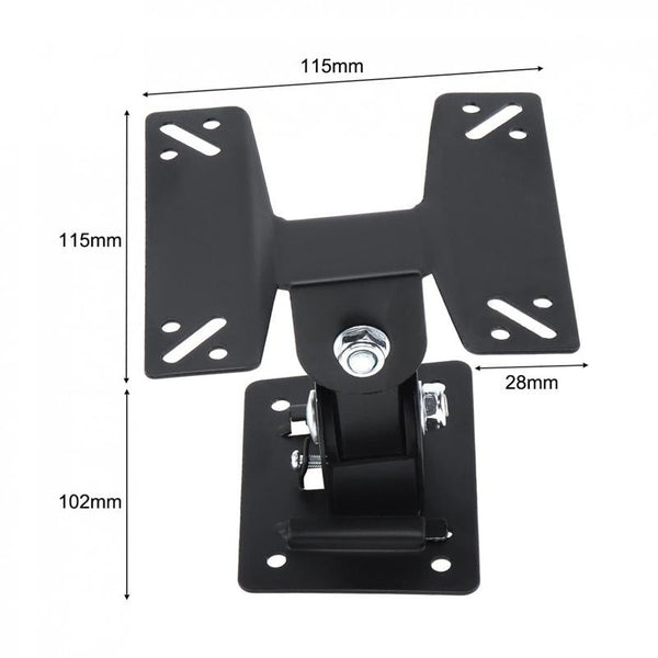Universal 14 24 Tv Wall Mount Bracket 180 Degree Rotation Tv Stands & Mounts