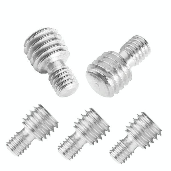 2 Pack M6 To 3/8 Inch Camera Screw Adapters For Audio And Video Equipment Cables & Adapters