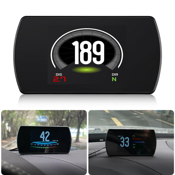 Car Hud Display Gps Speed Voltage Altitude Other Car Audio