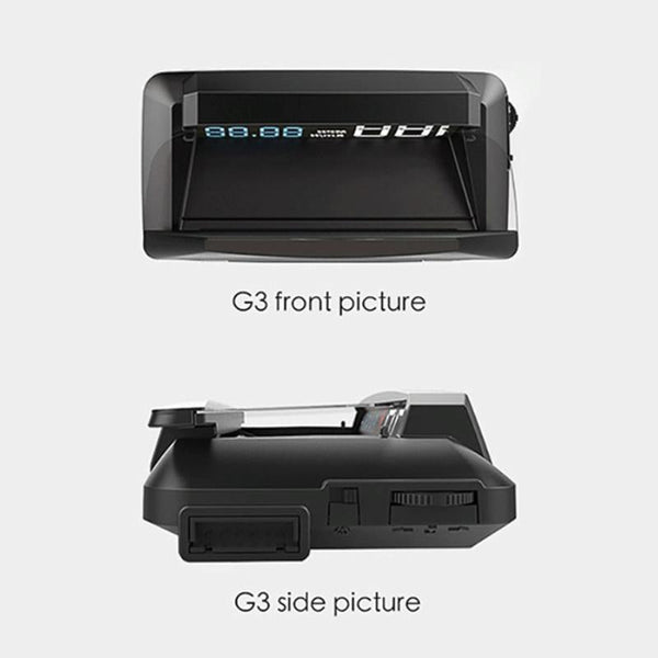 3.5 Inch Car Gps Hud Display Speed Time Distance Other Car Audio