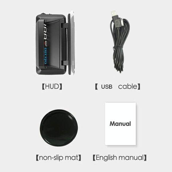 3.5 Inch Car Gps Hud Display Speed Time Distance Other Car Audio