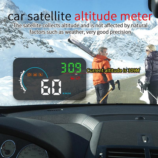 4 Inch Locator Technology Head Up Display Speed Direction Distance Kilometres Other Car Audio